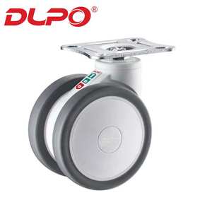 DLPO Hochwertiges medizinisches Rad 4 "Durchmesser Hochleistungs-Doppel rad rollen - Product Image 2