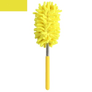 Plumero de chenilla extensible al por mayor con poste telescópico, cepillos lavables a mano para lavado de coches - Product Image 4