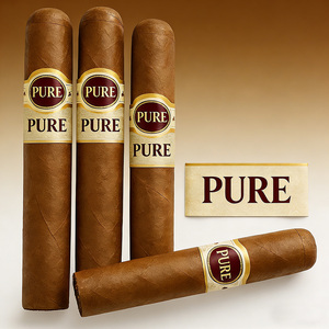 Custom Luxury Cigar Band Premium Embossed Cigar Ring Label <b>Logo</b> <b>Sticker</b> Printing for Cuba Cigar Packaging - Product Image 1