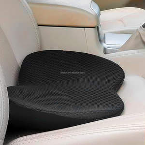 Cojín para asiento de coche, almohada de soporte Lumbar de malla 3D transpirable, cojín ergonómico para silla de oficina - Product Image 3