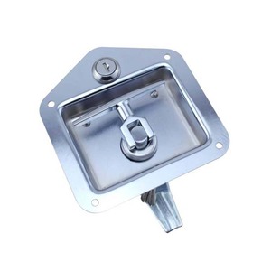 משאית וקרוון ארגז כלים חיקוי נירוסטה מצופה כרום זרוק T ידית נעילה - Product Image 1