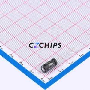 Condensador Electrolítico de Aluminio de Montaje Pasante 152EC0407, Componente de Montaje Pasante THT, D5xL11mm 100uF 20% 16V 145mA-100kHz - Product Image 2