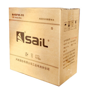 Sail 6-GFM-55 12V 55Ah Lead Acid <b>Battery</b> Telecom <b>UPS</b> Power Backup - Product Image 5