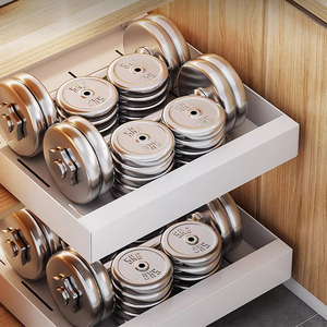 Nouveau modèle glissant les tiroirs d'armoire glissent les étagères sous les organisateurs d'évier et le support de stockage - Product Image 5