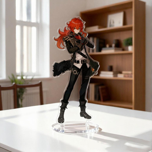แท่นวางอะนิเมะพลาสติกแบบใส ตกแต่งโต๊ะทำงาน สำหรับบ้านและออฟฟิศ - Product Image 2