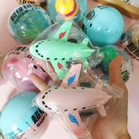 Jouets en capsule Gacha Gachapon en plastique pleine couleur de 100 mm, œufs surprises pour distributeur automatique