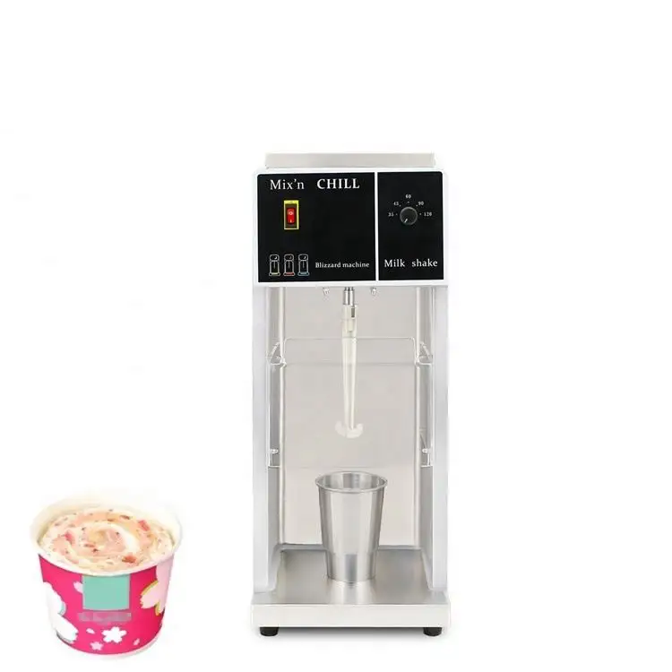 जमे हुए दही मशीन फूड की दुकान के लिए मिश्रण आइस क्रीम मशीन वाणिज्यिक फल आइस क्रीम निर्माता कीमत के साथ ब्लेंडर