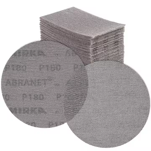 Disques abrasifs sans poussière de maille de grain de Offre Spéciale 80 disques de ponçage anti-blocage de maille de <span class=keywords><strong>filet</strong></span> de 5 pouces prix usine - Product Image 6