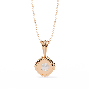 Collar con Colgante Estilo Diamante de Moda para Mujer, Joyería Elegante y Minimalista para Uso Diario, Acabado Brillante y Ligero, Opción de Regalo con Estilo - Product Image 4