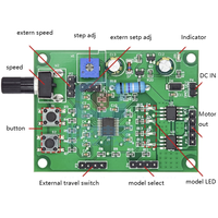Mini Controlador de Motor Paso a Paso, Placa Controladora de 2 Fases y 4 Cables, Módulo de Control de Velocidad de 4 Fases y 5 Cables, 5V-12V, PCBA ODM