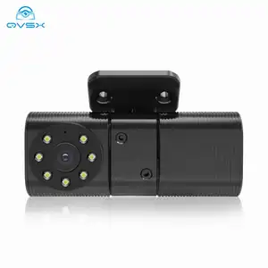 Dual Lens Car Tachograph Front And Rear Car Camera System Inside Night Vision Taxi Driving Front And Interior Dual Monitoring