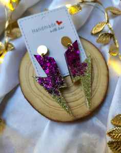 Trendy <b>Resin</b> Earrings Handmade Lightweight Style Ideal For Party Wear Casual Outfits And Fashion Looks Modern <b>Resin</b> Earrings - Product Image 6