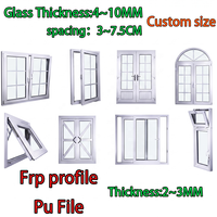 Fenêtre fixe en aluminium à double vitrage pare-balles Topbright Hurricane Impact avec rupture de pont thermique personnalisée pour maison
