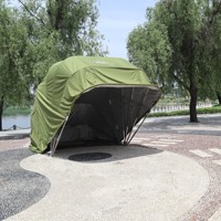 Abri de voiture pliable entièrement automatique, auvent de maison, protection solaire extérieure, auvent de garage, abri de stationnement rétractable simple