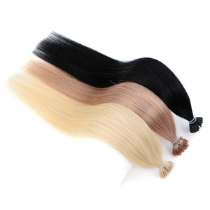Extensions de cheveux K.SWIGS I-Tip, 100% cheveux humains vierges, micro-perles, sans colle, installation facile, lisses et naturelles, vente en gros. - Product Image 6