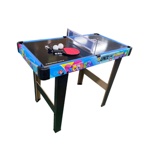 <span class=keywords><strong>Table</strong></span> de jeux multifonction 4-en-1 de 33 pouces pour enfants et adolescents : <span class=keywords><strong>billard</strong></span>, football de <span class=keywords><strong>table</strong></span>, hockey sur air, <span class=keywords><strong>baby</strong></span>-<span class=keywords><strong>foot</strong></span> - Product Image 4