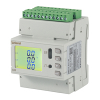 ADW210 3 Fase 4 canal de circuito de energía medidor de potencia con 12 CTs alarma SOE Salida de pulso