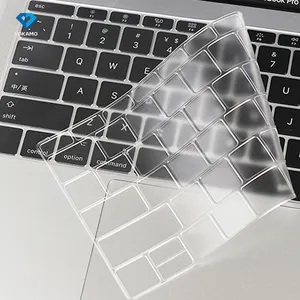 Cubierta de teclado termoplástica no tóxica personalizada, piel de portátil de 0,18mm para Macbook Pro, película protectora de teclado de 13 pulgadas