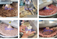 Machine à découper sous vide industrielle Baiyu pour la production de mortadella, de pepperoni et de saucisses de Francfort avec lames SUS440C