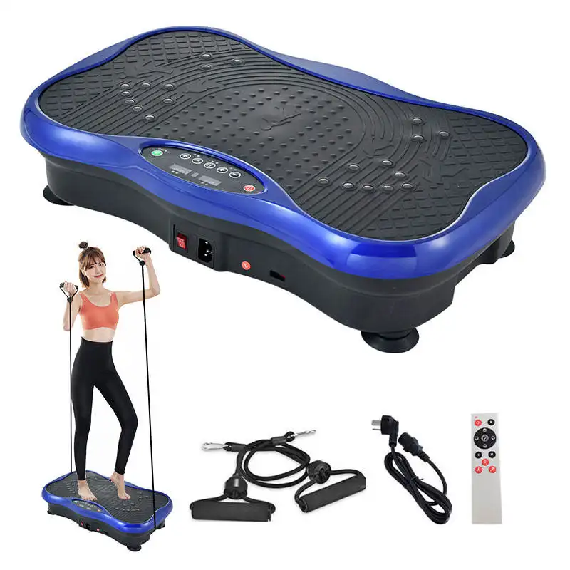 Gym Crazy Fit 4D 3D Fitness piede vibrante ultrasottile corpo più sottile vibrazione piastra di esercizio macchina