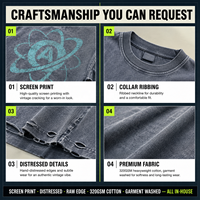 Fabricant de Gilets sans Manches Streetwear Personnalisés à Marque Blanche 320GSM, Grammage Lourd, Effet Délavé Minéral, Bords Bruts, Coupe Muscle, Impression Sérigraphique