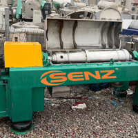 LW220 3 Fasa Horizontal Decanter Centrifuge SS304 Pemisah Otomatis Kontinu Minyak Air Padatan untuk Air Limbah Minyak Zaitun Biodiesel