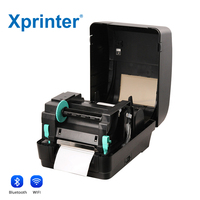 Impresora Térmica Directa de etiquetas de código de barras Xprinter 300, diseño de capacidad de cinta de pulgadas, impresora térmica de 4 pulgadas