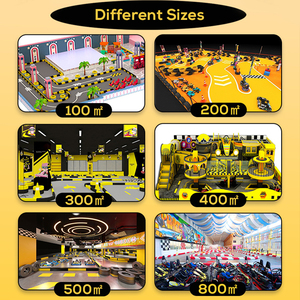 Centro Giochi Commerciale per Bambini a Tema Corse Parco Divertimenti Personalizzato Struttura Morbida Attrezzatura per Parco Giochi Interno - Product Image 5