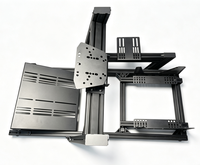 Cockpit de simulateur de conduite robuste en profilé aluminium 4080 inclinable pour simulateur de course complet pour le jeu à domicile