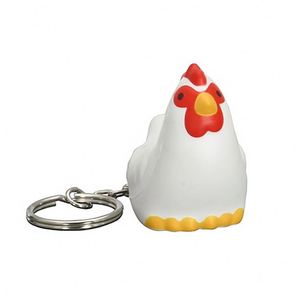Llavero de Juguete de Espuma de PU con Forma de Huevo de Gallina Personalizado - Product Image 3