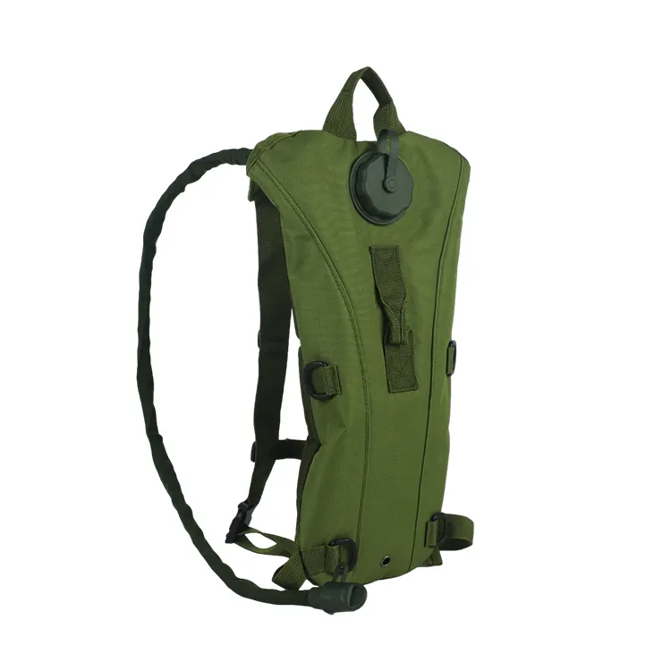 Custom running tactical water bag backpack hydration pack with bladder
