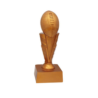 Trophée de résine de sublimation en gros Trophées de football américain personnalisés