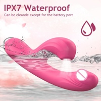 Vibrateur G-Spot vibrant et suceur, jouet sexuel puissant pour stimulation clitoridienne, jouet sexuel vibrant pour femmes, vente chaude