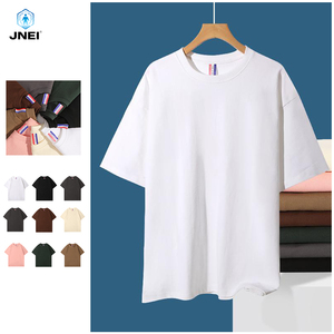 T-shirt in Cotone Spesso 300GSM per Uomo con Logo Personalizzato, Colore Unito, per <span class=keywords><strong>Streetwear</strong></span> e Tendenze - Product Image 2