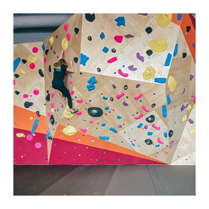 Muro de Escalada Personalizado para Parque Infantil Interior, Muro de Escalada para Parque de Trampolines, Incluye Escalada Rubik y Pila de Ciruelas - Product Image 5