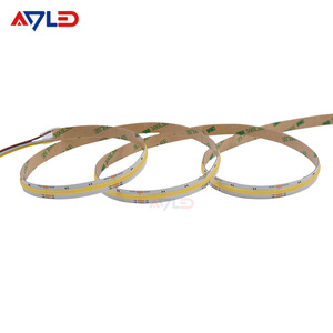 Adjustable <b>White</b> CCT COB LED <b>Strip</b> 640LED 10mm DC24V for Commercial Interior Ambient Home Decor Cabinet Ceiling - Product Image 1