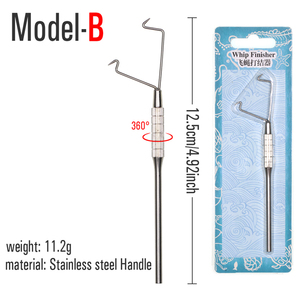 Outil de finition pour la fabrication de mouches en acier inoxydable et en laiton, outil de finition simple pour la fabrication de mouches de pêche - Product Image 3