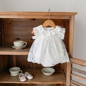 Pakaian Bayi Baru Lahir Musim Panas Grosir, Jumpsuit Bayi Perempuan Bersulam Bunga, Romper Bayi Lucu Grosir - Product Image 3