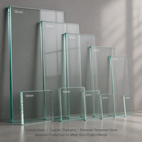 Verre trempé pour murs-rideaux et fenêtres, couleur, taille et épaisseur personnalisées, fournisseur de verre architectural en gros