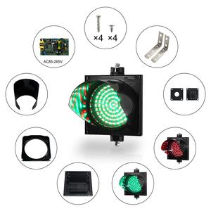 Feu de signalisation <span class=keywords><strong>LED</strong></span> <span class=keywords><strong>2</strong></span> en <span class=keywords><strong>1</strong></span> à boule rouge verte Dia.200mm - Product Image 6