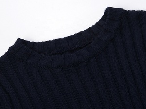 Oudina ชุด2ชิ้นเสื้อสเวตเตอร์<span class=keywords><strong>หางปลา</strong></span><span class=keywords><strong>กระโปรง</strong></span><span class=keywords><strong>ยาว</strong></span><span class=keywords><strong>แบบ</strong></span>ถักแบบลำลองสำหรับผู้หญิง - Product Image 5