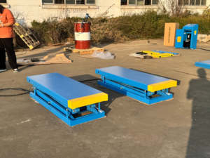 <span class=keywords><strong>Table</strong></span> élévatrice à ciseaux hydraulique à double cylindre souterraine de petite taille avec une capacité de 3,5 tonnes - Product Image 6