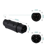 Nouveau GBT SAE J1772 IEC 62196 Adaptateur Type 2 à Type 1 EV Chargeur Connecteur DC Convertisseurs 32A IP54