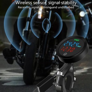 Lancol Internal Sensor New Generation <strong>TPMS</strong> Motorcycle <strong>Battery</strong> Monitoring System IP67 External Sensor Tire Pressure Monitor - Product Image 5