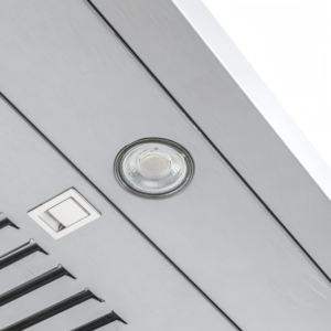 Campana Extractora Eléctrica de 30 Pulgadas y 1000 m/h, Cuerpo de Acero Inoxidable, 3 Velocidades, Control Táctil Suave, Dos Luces LED, para Hogar y Hotel - Product Image 4