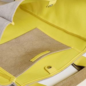Custom DIY Women's <b>Large</b> Eco-friendly Cotton Canvas Tote <b>Bags</b> Autumn Summer <b>Beach</b> Travel Shopping Open Magnetic Embroidery - Product Image 3