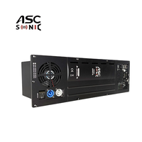 Amplificateur de plaque pour caisson de basses AM3A-2CH 2 canaux classe D 1800W avec module d'alimentation DSP pour haut-parleur de basses actif