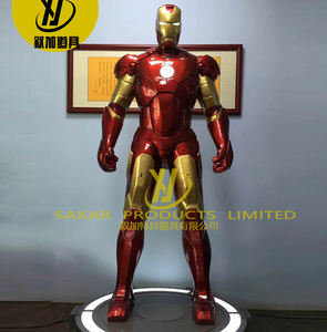 Figura de película personalizada de fibra de vidrio, escultura de <span class=keywords><strong>Iron</strong></span> <span class=keywords><strong>Man</strong></span> MK7, figura de resina, estatua de <span class=keywords><strong>Iron</strong></span> <span class=keywords><strong>Man</strong></span> - Product Image 5