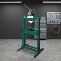 Prensa Hidráulica de Taller Multifuncional de 5 Toneladas con Marco en H, JOLONG JL-5A, Diámetro del Cilindro de 50 mm, Precio Razonable, Alta Calidad, 1 Año de Garantía
