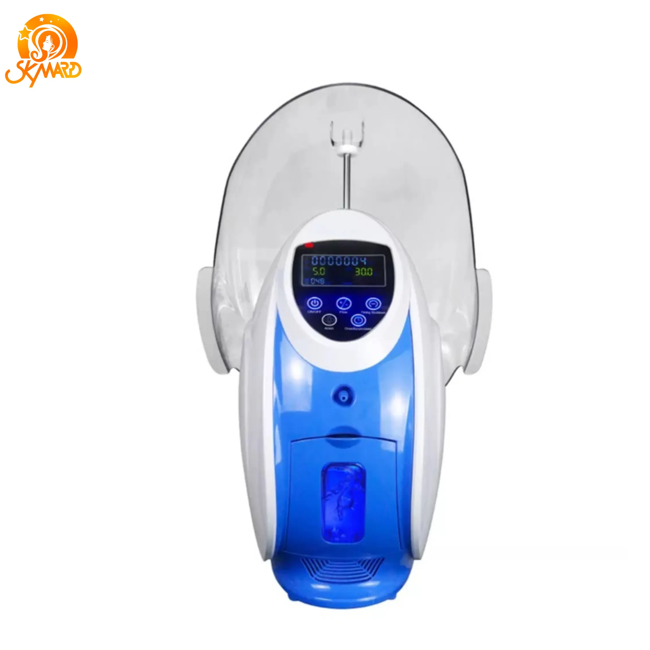 Hot Spot Skin Care Face Oxygen Therapy Mask Dome Water Spray Jet Peel Facial Machine